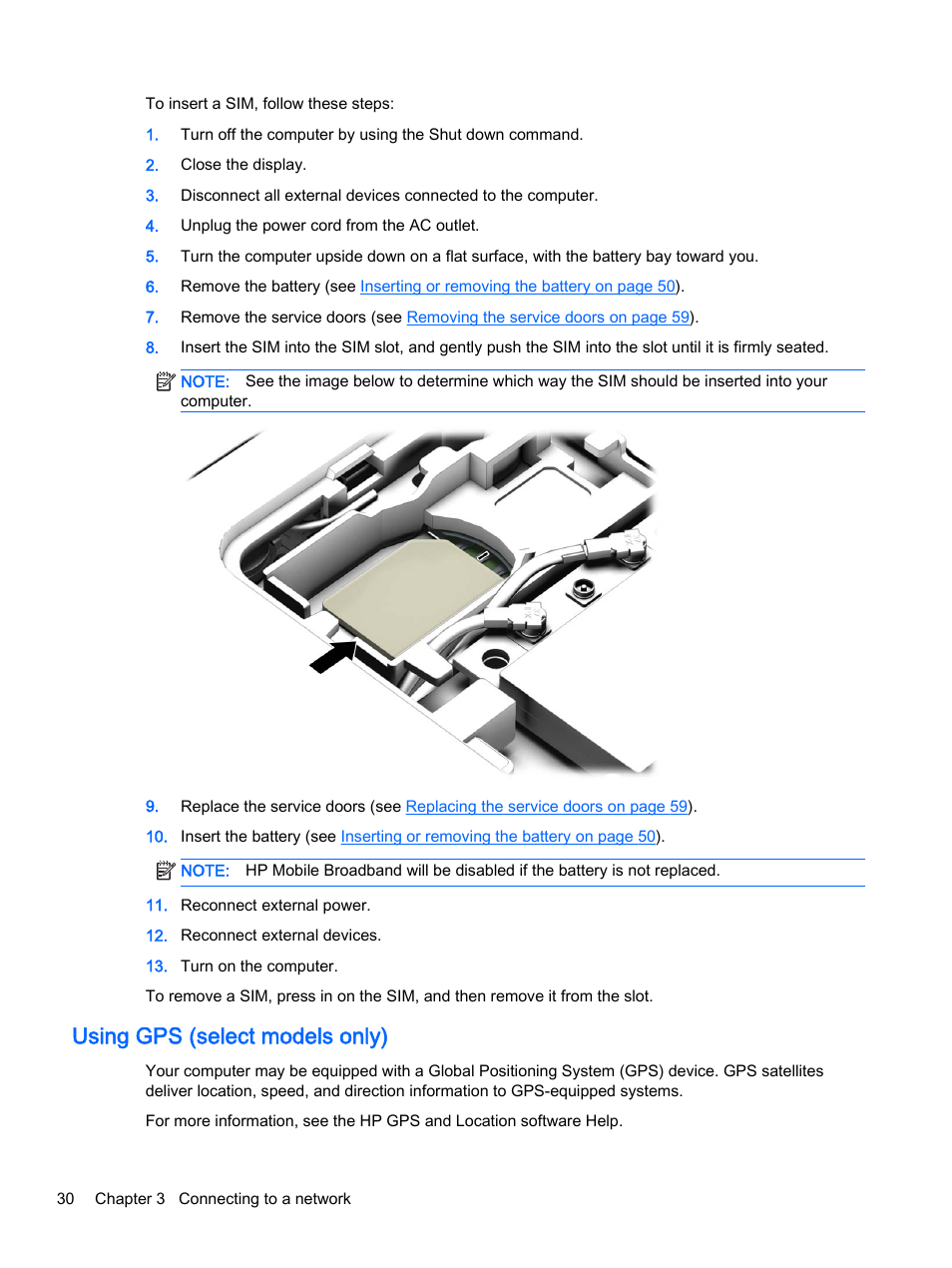 Using gps (select models only) | HP ProBook 440 G2 Notebook PC User Manual | Page 40 / 109