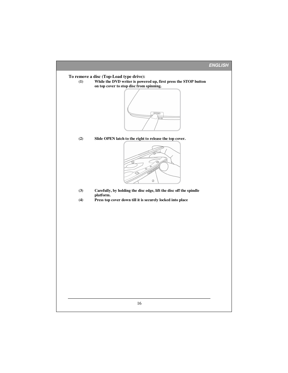 HP rm475e DVD-ROM Drive User Manual | Page 17 / 25