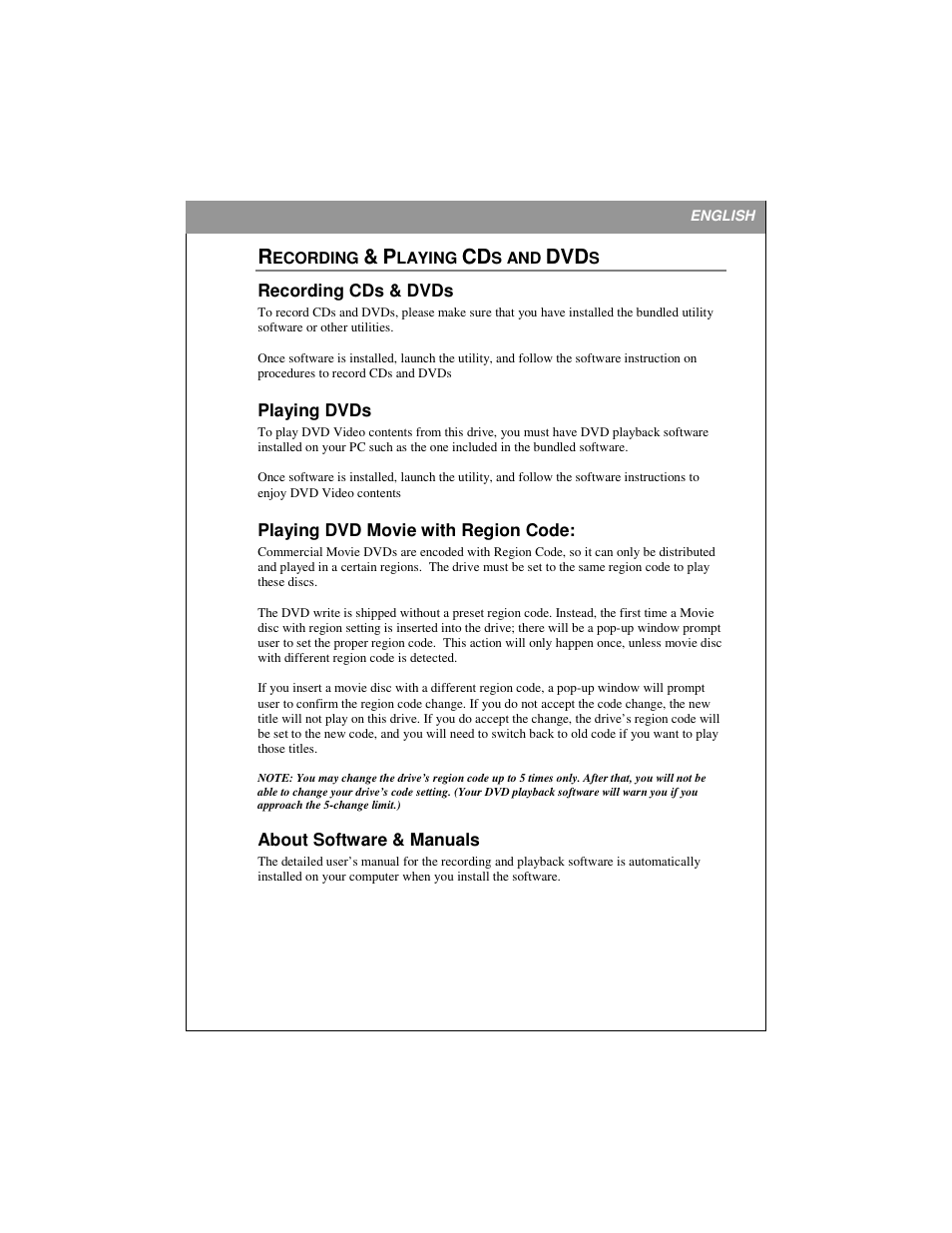 HP rm475e DVD-ROM Drive User Manual | Page 18 / 25