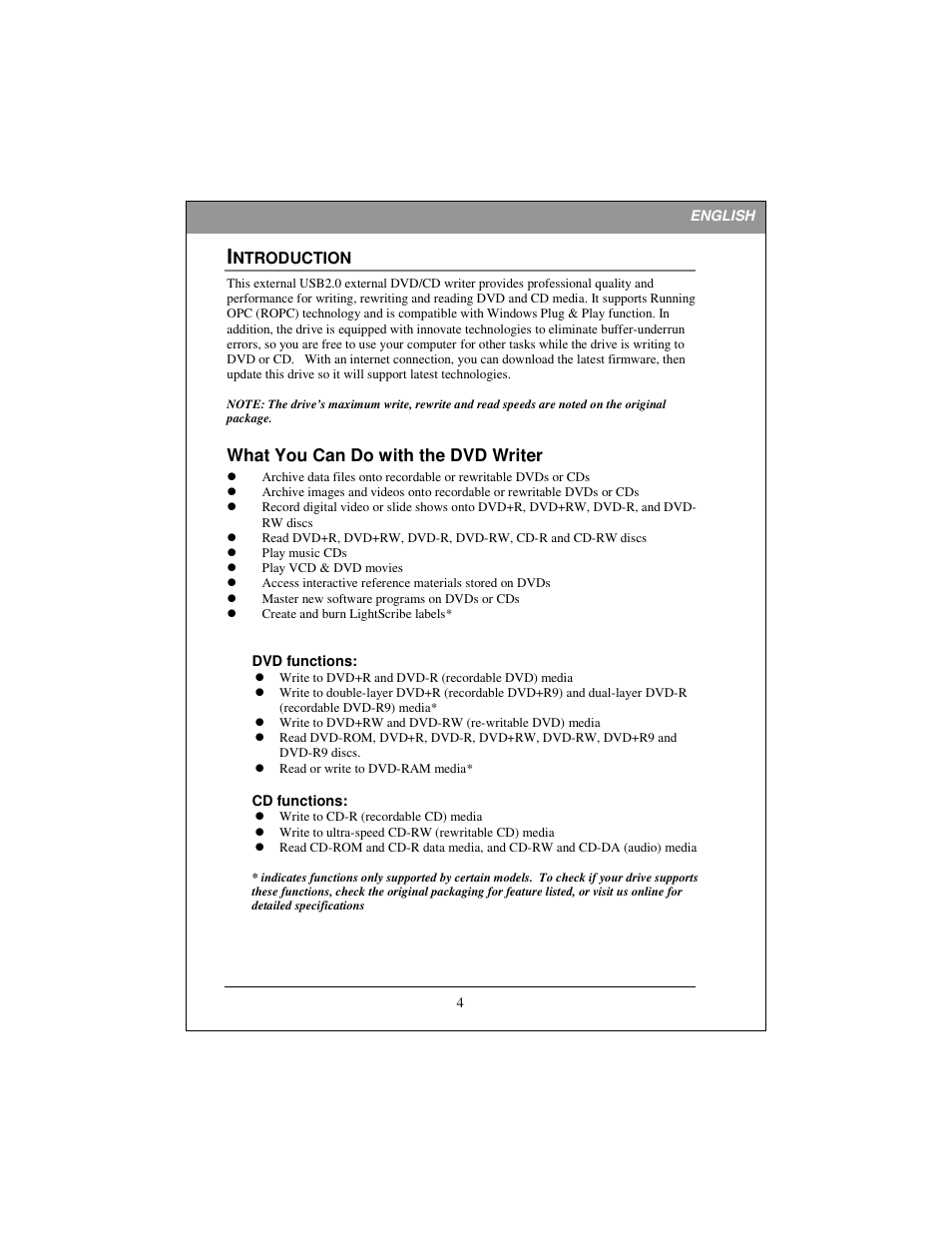 HP rm475e DVD-ROM Drive User Manual | Page 5 / 25