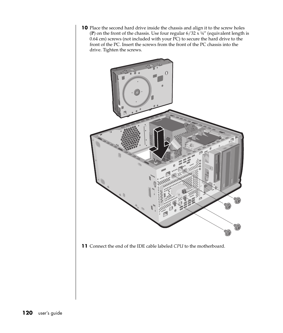 HP Pavilion t338d Desktop PC User Manual | Page 128 / 168