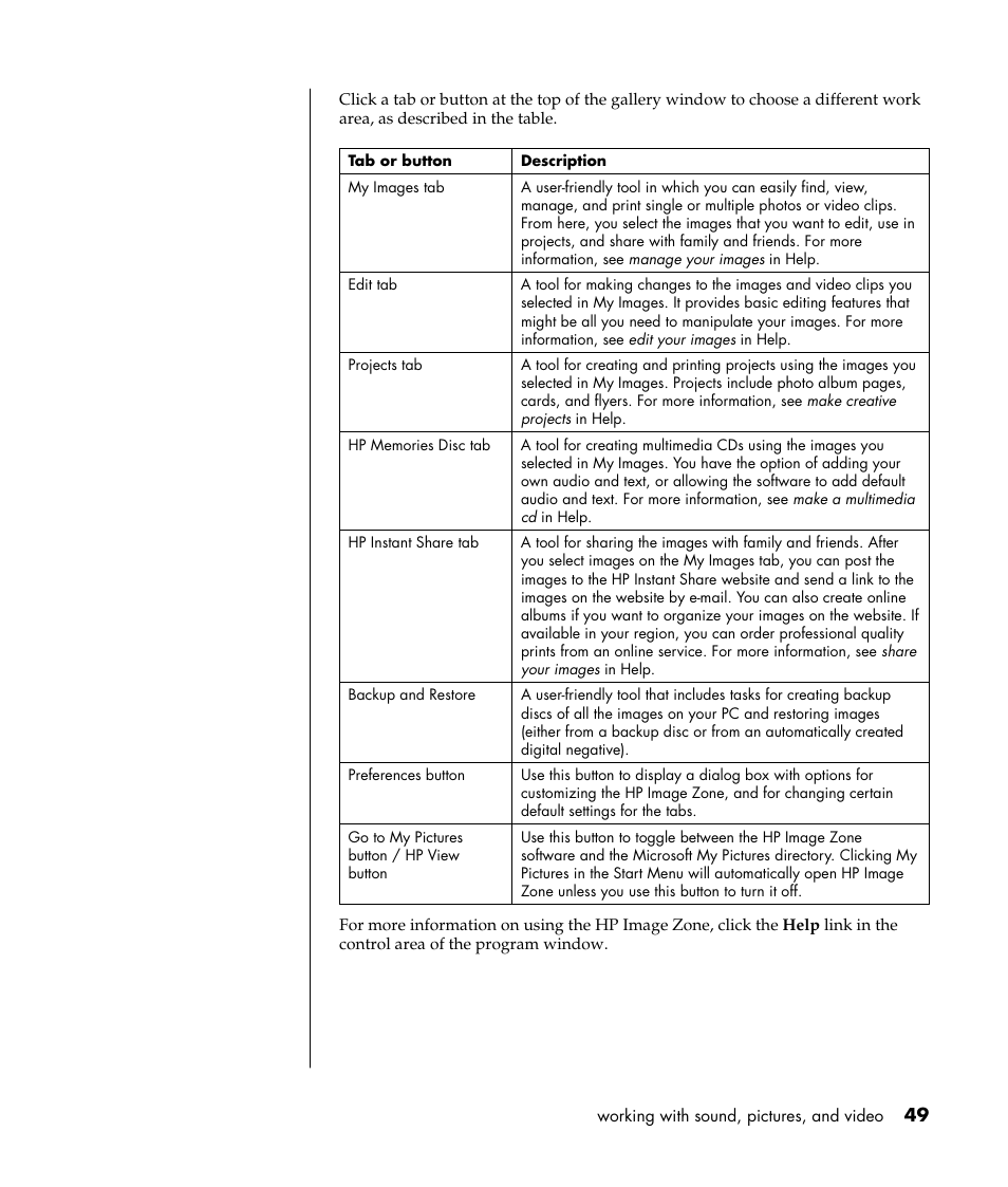 HP Pavilion t338d Desktop PC User Manual | Page 57 / 168