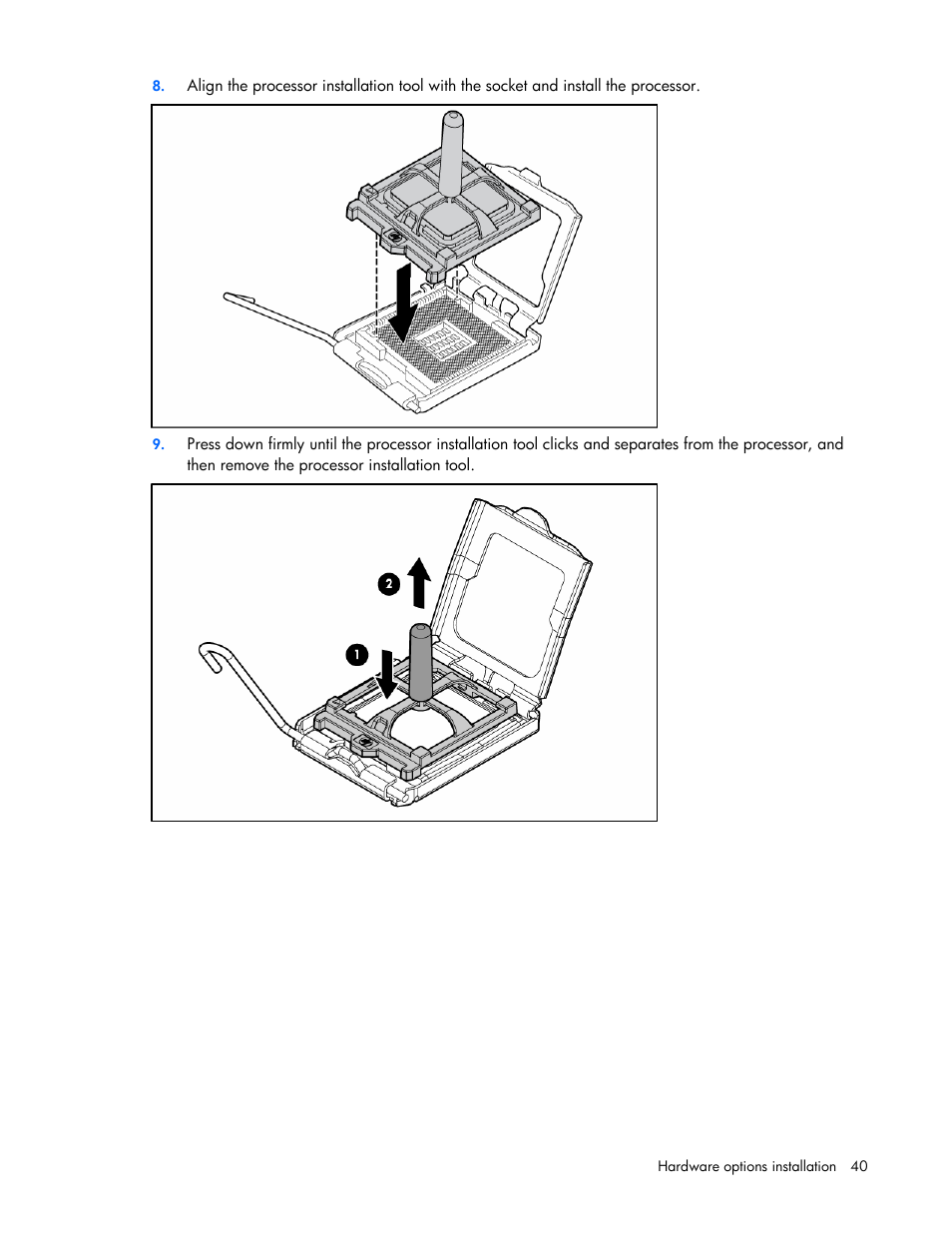 HP ProLiant DL380 G5 Server User Manual | Page 40 / 114