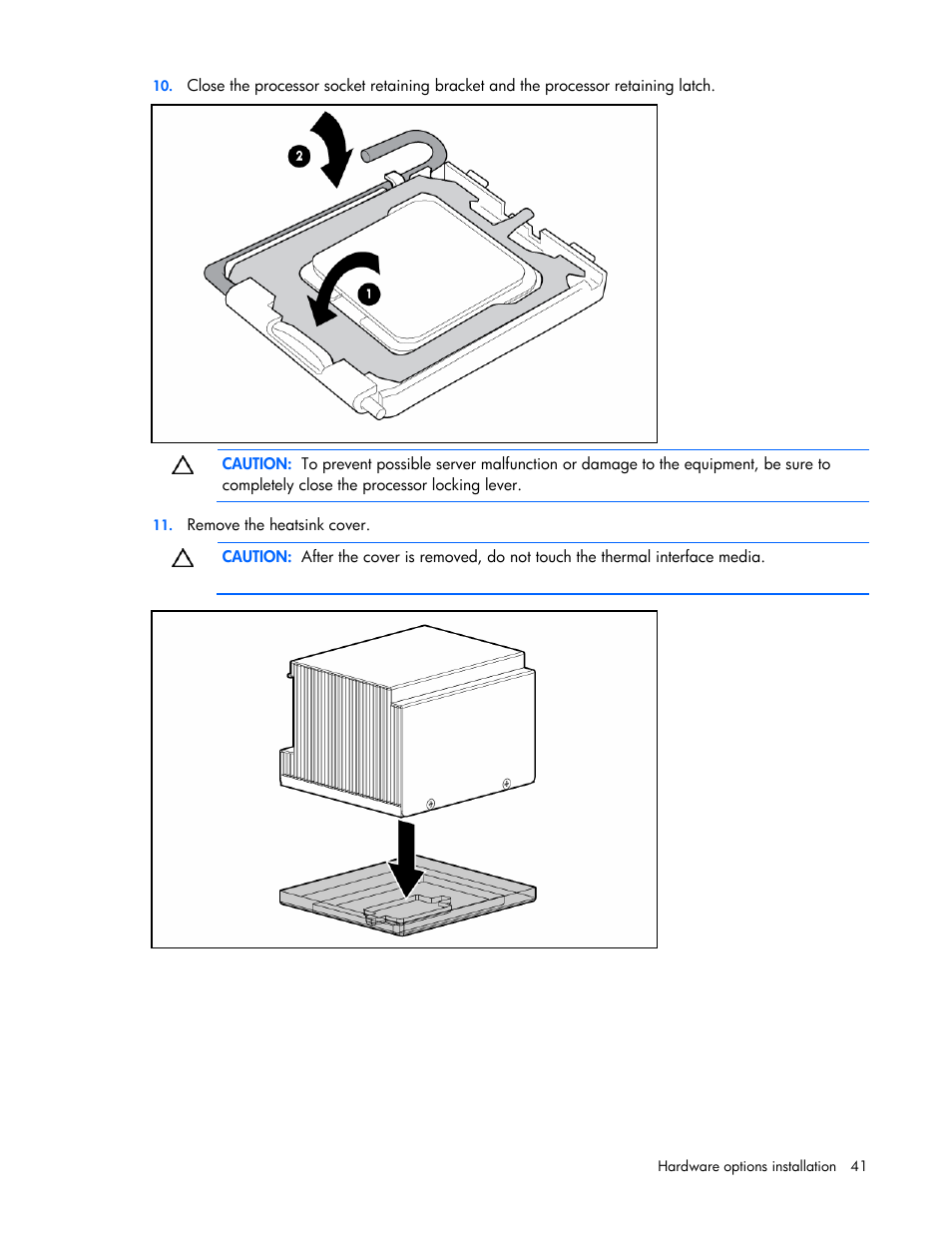 HP ProLiant DL380 G5 Server User Manual | Page 41 / 114