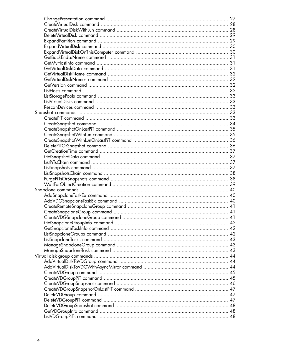 HP SAN Virtualization Services Platform User Manual | Page 4 / 90