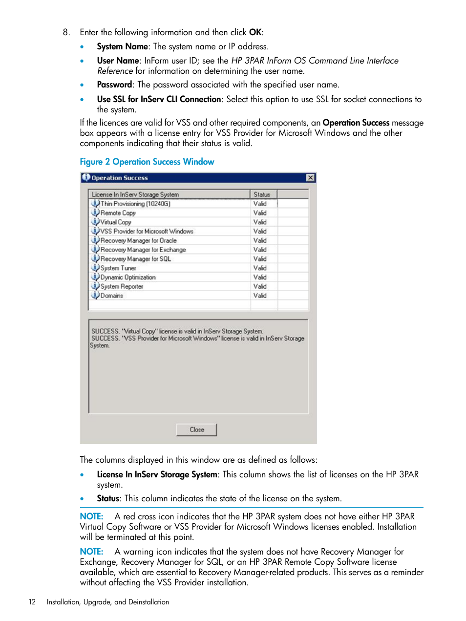 HP 3PAR VSS Provider Software User Manual | Page 12 / 23