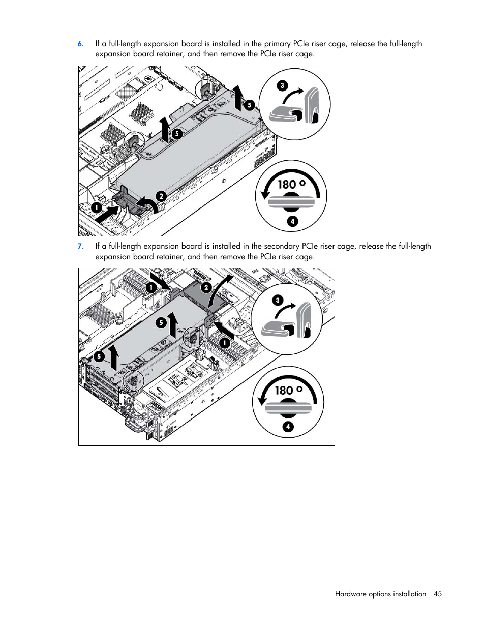 HP ProLiant DL385p Gen8 Server User Manual | Page 45 / 135