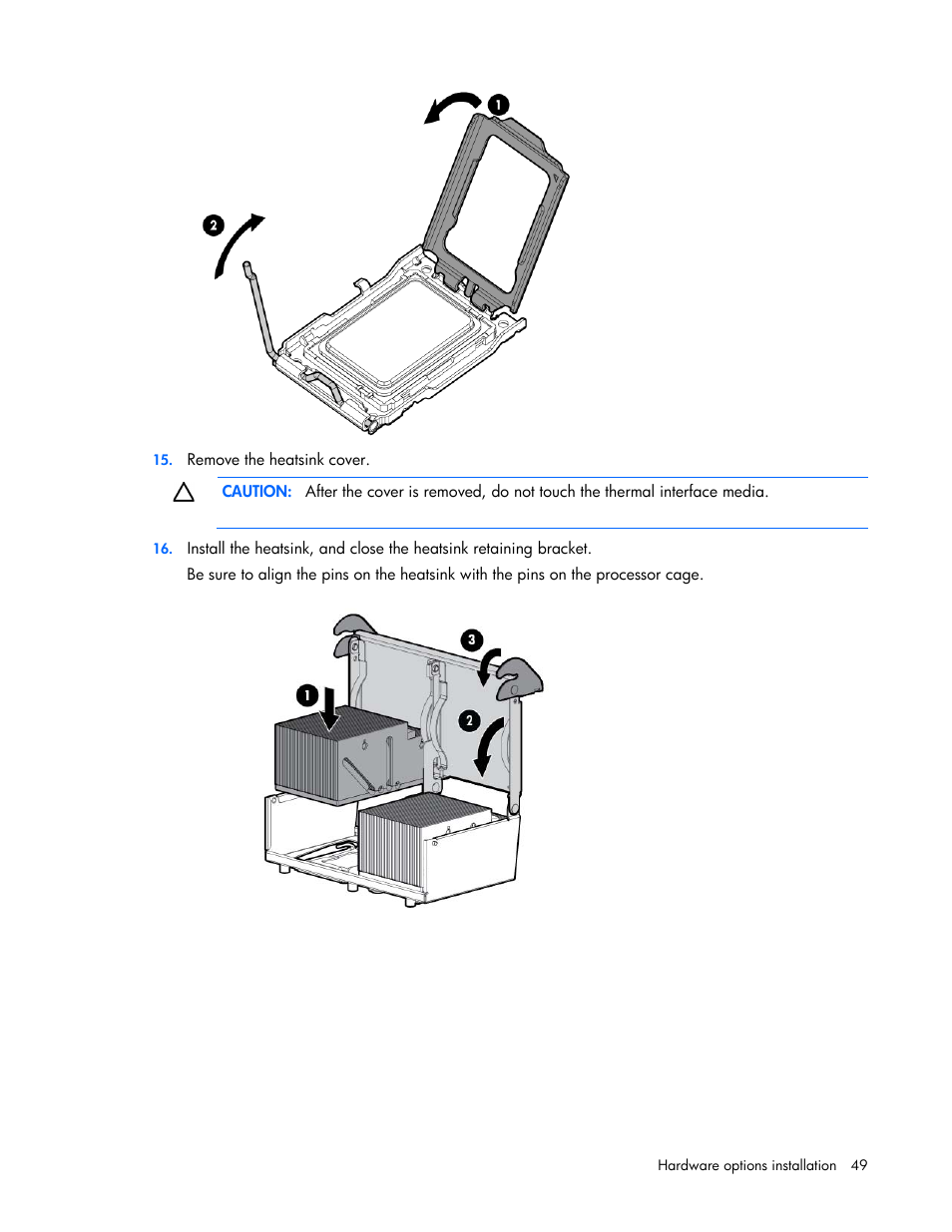 HP ProLiant DL385p Gen8 Server User Manual | Page 49 / 135