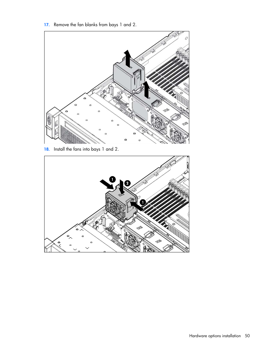 HP ProLiant DL385p Gen8 Server User Manual | Page 50 / 135