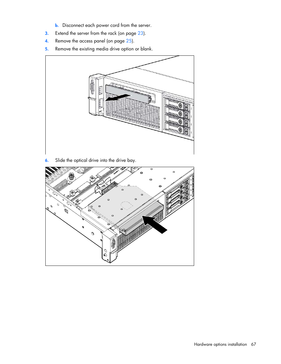 HP ProLiant DL385p Gen8 Server User Manual | Page 67 / 135