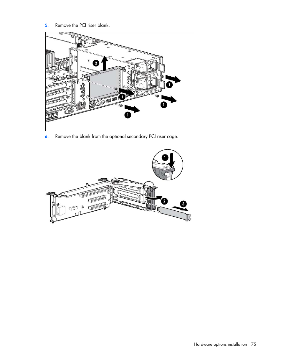 HP ProLiant DL385p Gen8 Server User Manual | Page 75 / 135