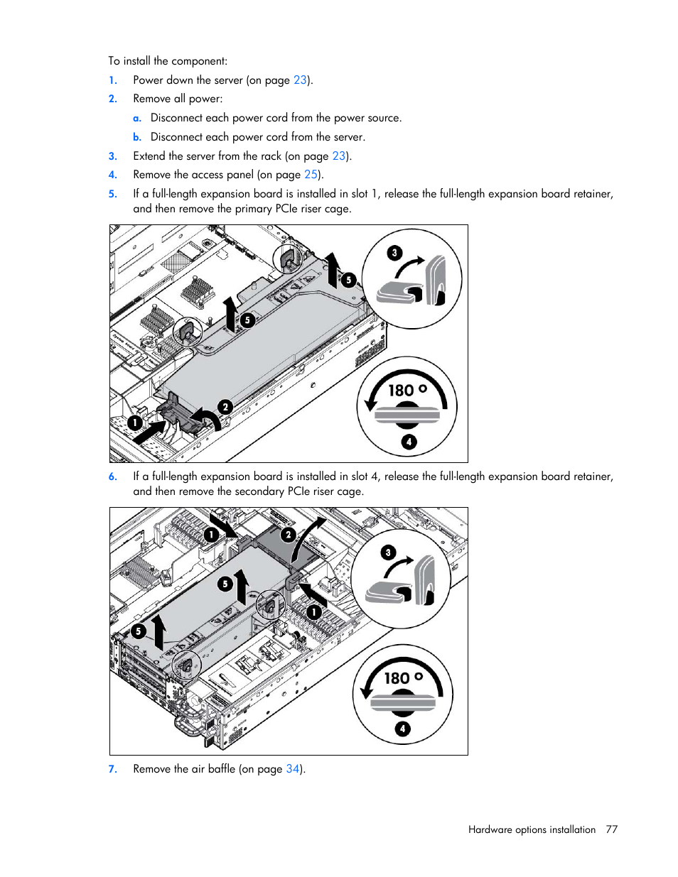 HP ProLiant DL385p Gen8 Server User Manual | Page 77 / 135