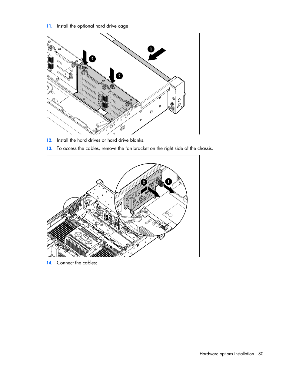 HP ProLiant DL385p Gen8 Server User Manual | Page 80 / 135