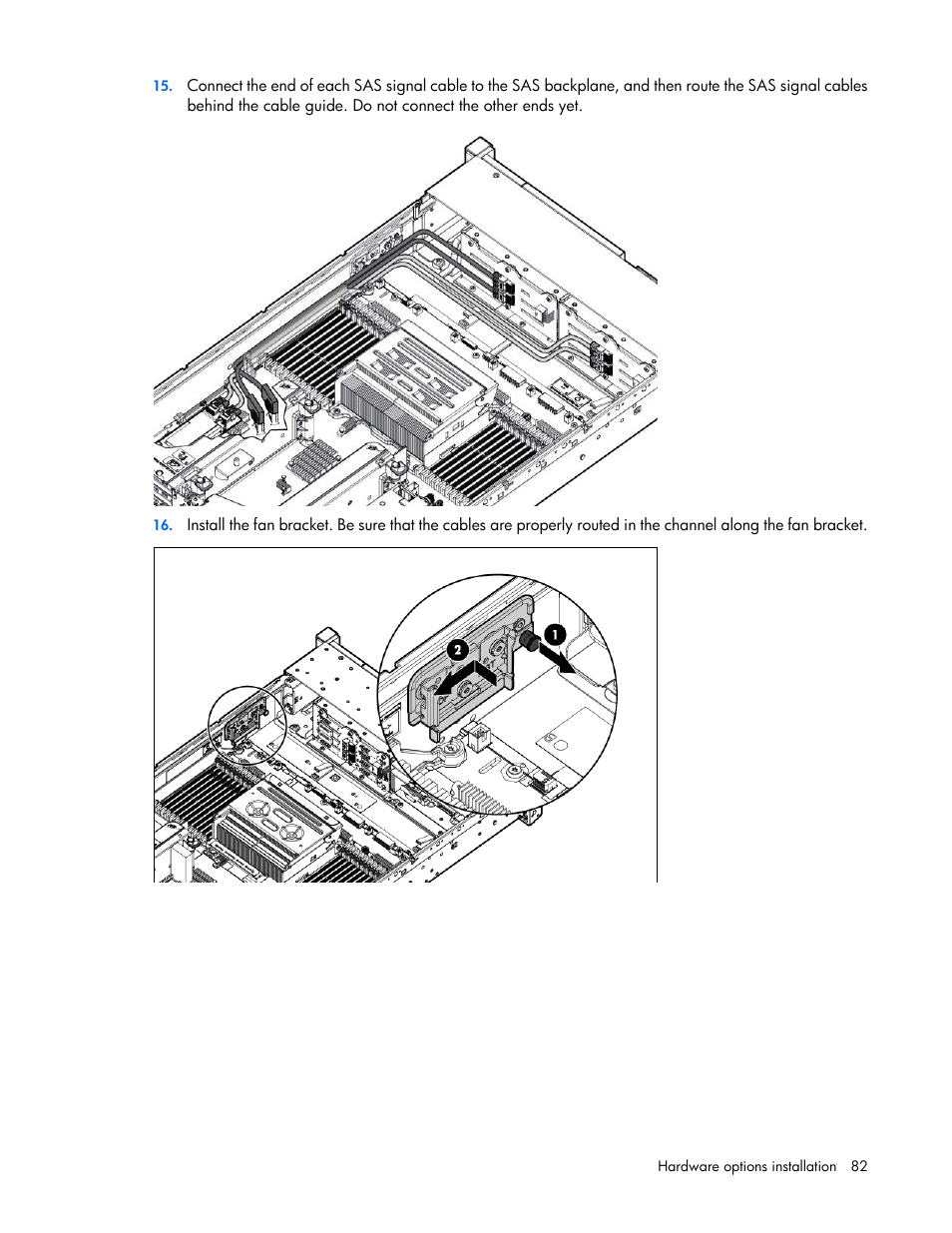 HP ProLiant DL385p Gen8 Server User Manual | Page 82 / 135