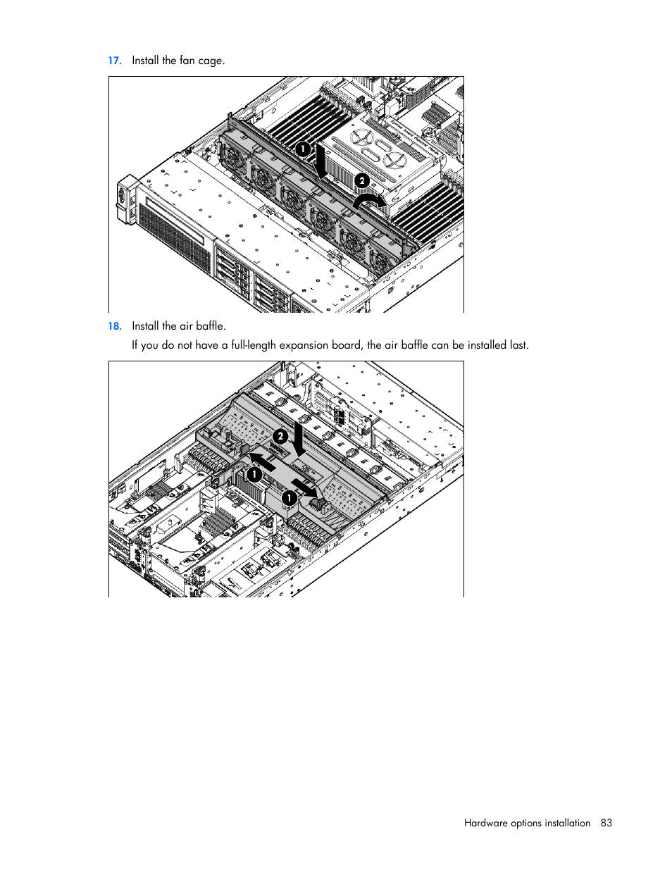 HP ProLiant DL385p Gen8 Server User Manual | Page 83 / 135