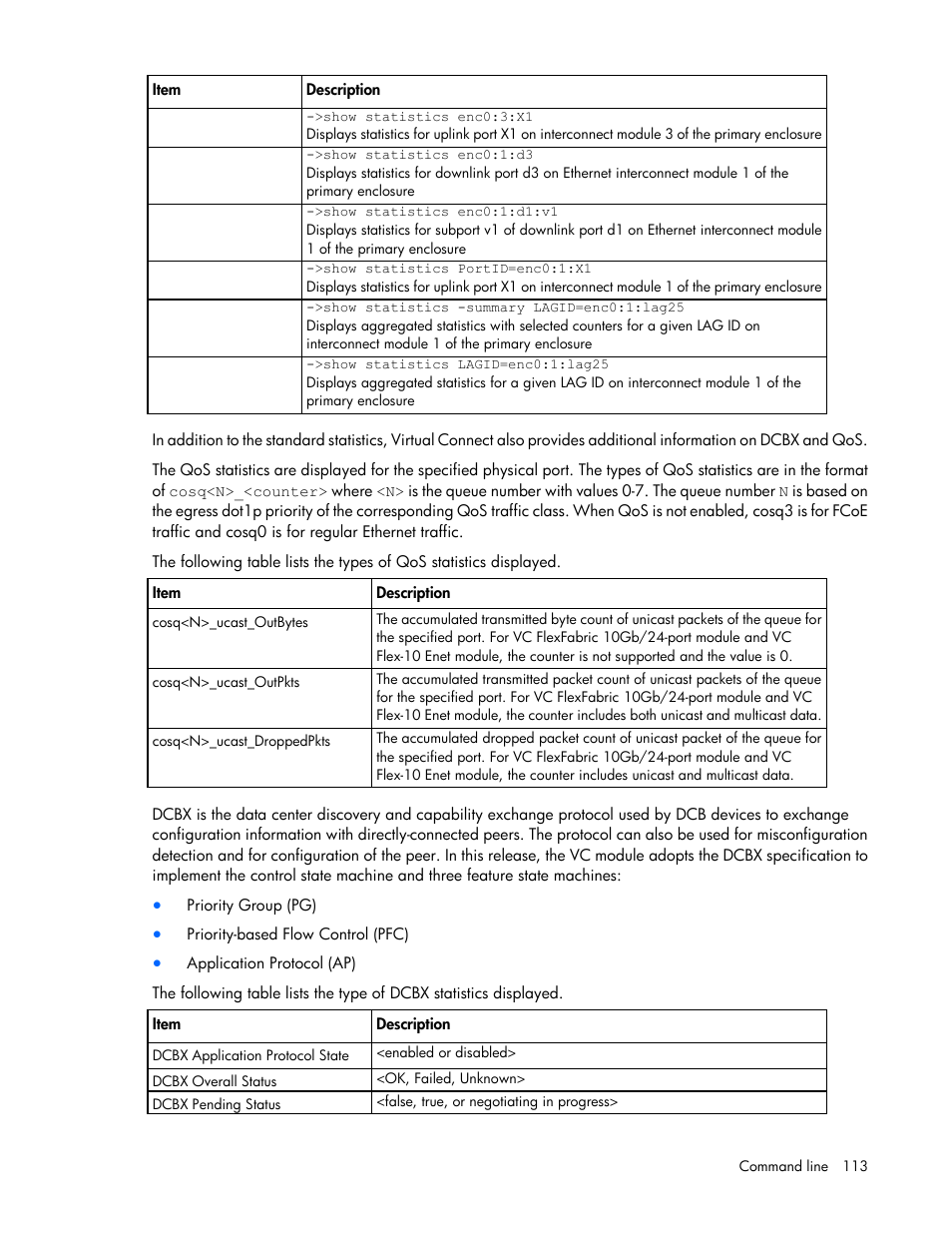HP Virtual Connect 4Gb Fibre Channel Module for c-Class BladeSystem User Manual | Page 113 / 192