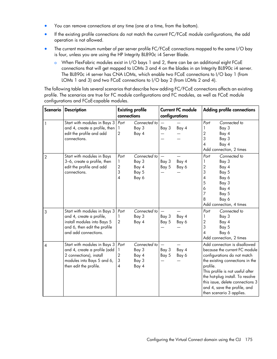 HP Virtual Connect 4Gb Fibre Channel Module for c-Class BladeSystem User Manual | Page 175 / 192