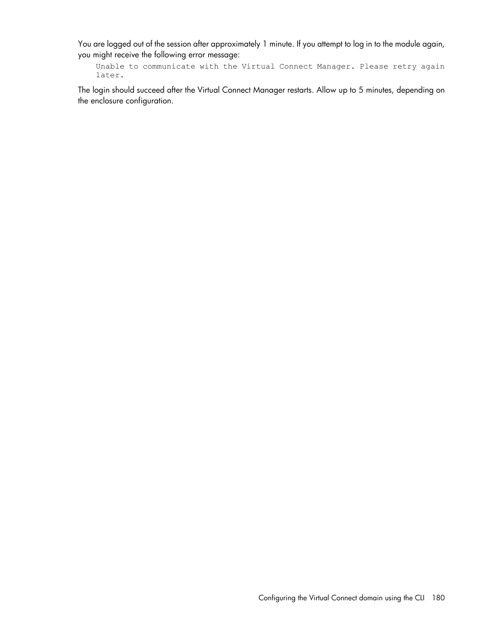 HP Virtual Connect 4Gb Fibre Channel Module for c-Class BladeSystem User Manual | Page 180 / 192