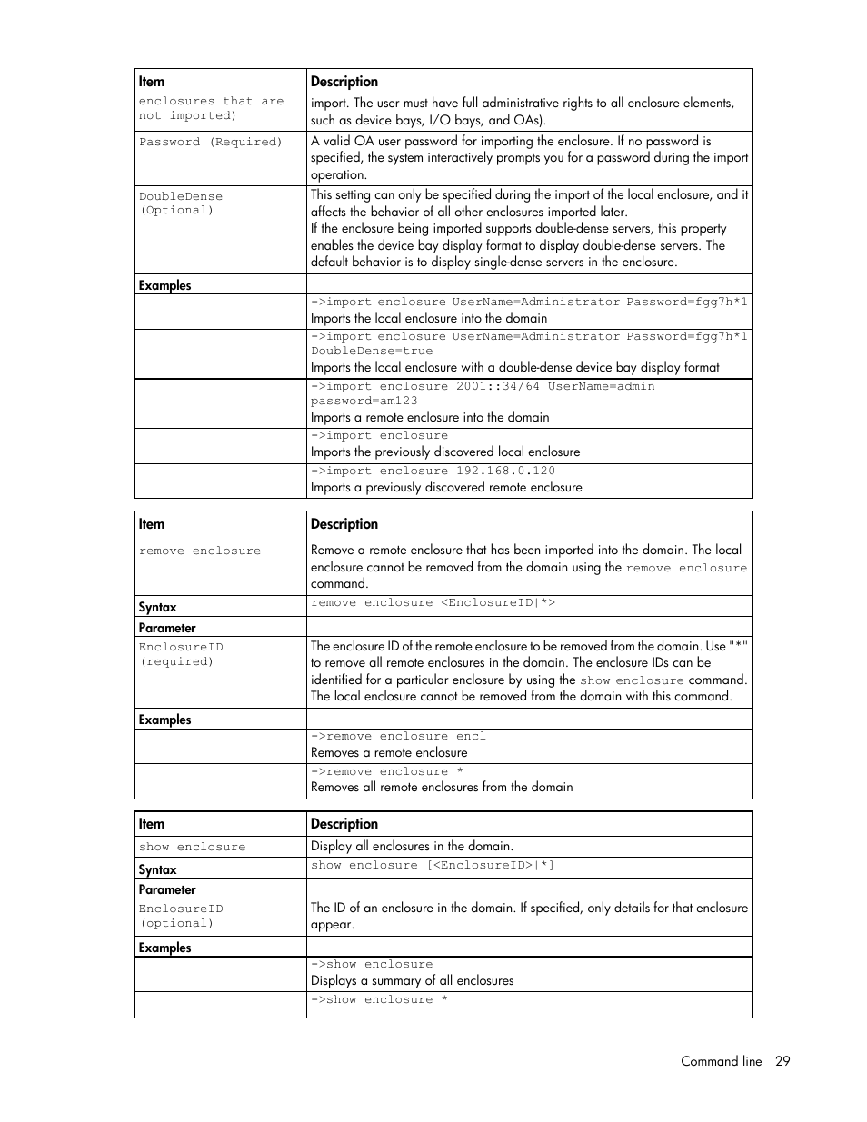 HP Virtual Connect 4Gb Fibre Channel Module for c-Class BladeSystem User Manual | Page 29 / 192