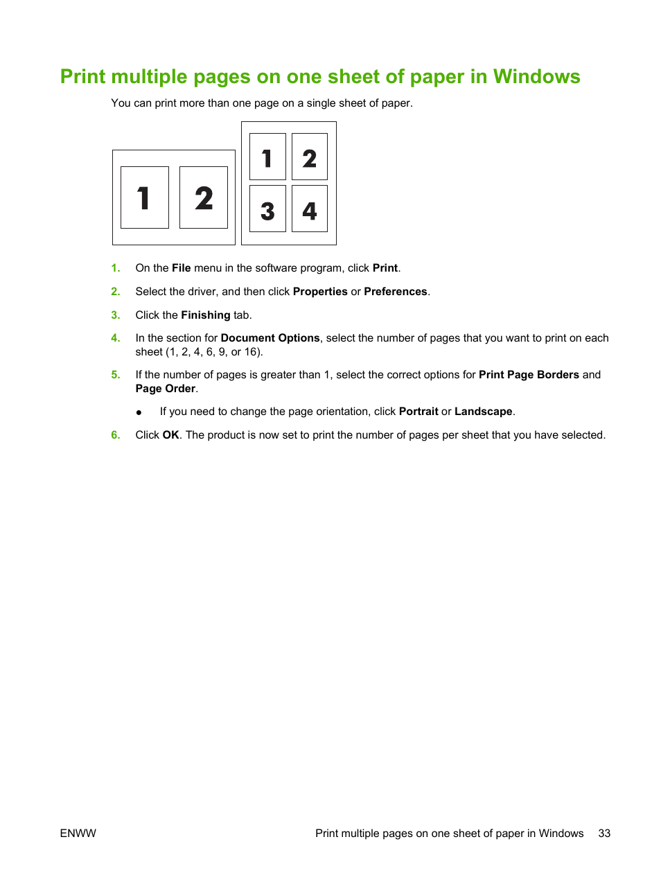HP Color LaserJet CP1215 Printer User Manual | Page 41 / 122