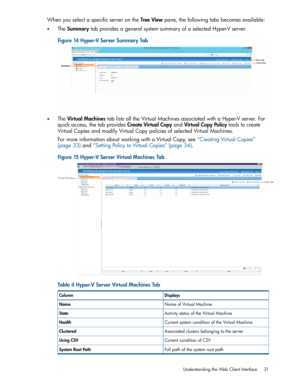 HP 3PAR Recovery Manager Software User Manual | Page 21 / 91