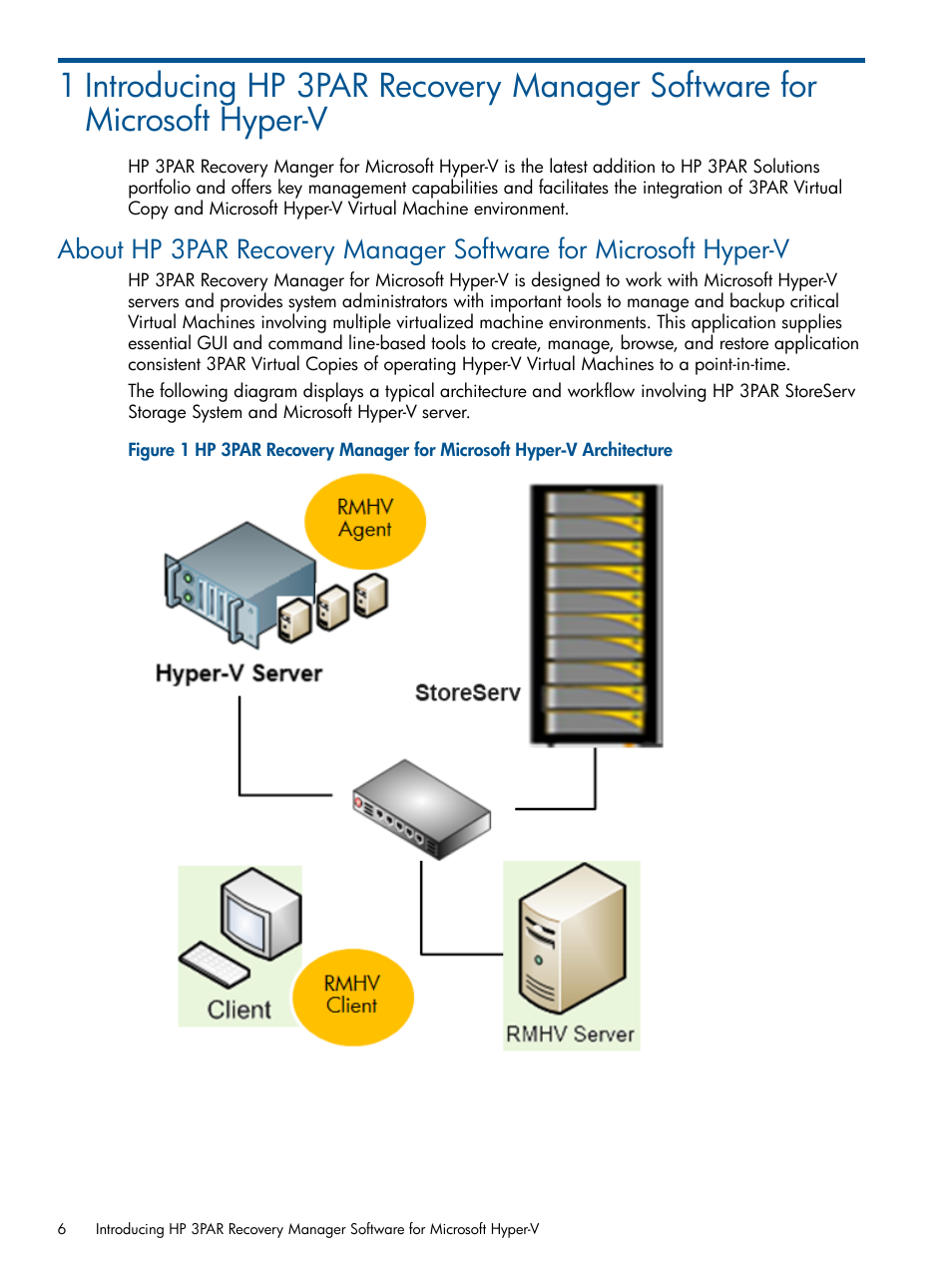 HP 3PAR Recovery Manager Software User Manual | Page 6 / 91