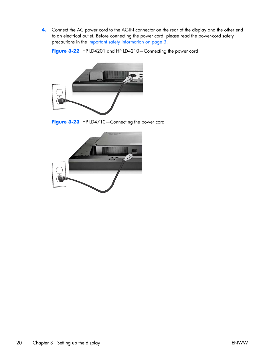 HP LD4210 42-inch LCD Digital Signage Display User Manual | Page 28 / 105