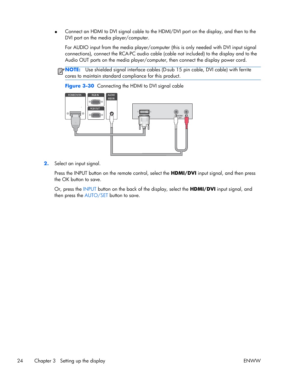 HP LD4210 42-inch LCD Digital Signage Display User Manual | Page 32 / 105