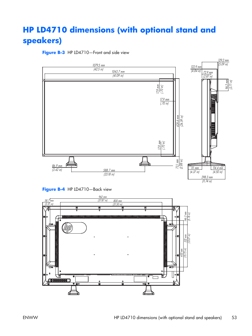HP LD4210 42-inch LCD Digital Signage Display User Manual | Page 61 / 105