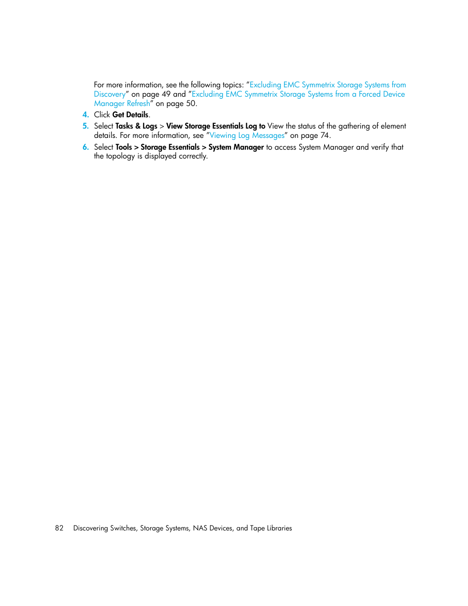 HP Storage Essentials Enterprise Edition Software User Manual | Page 120 / 798
