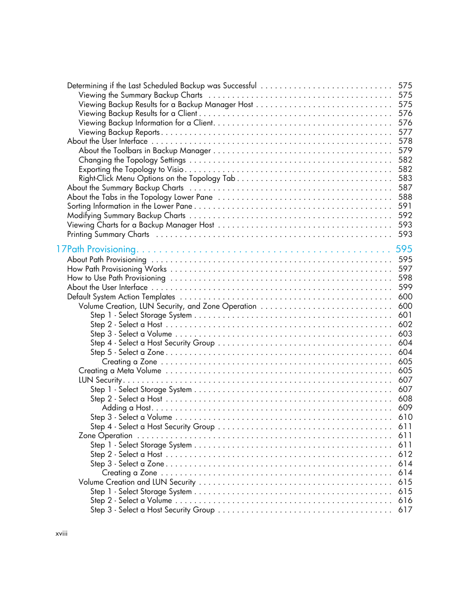 HP Storage Essentials Enterprise Edition Software User Manual | Page 18 / 798