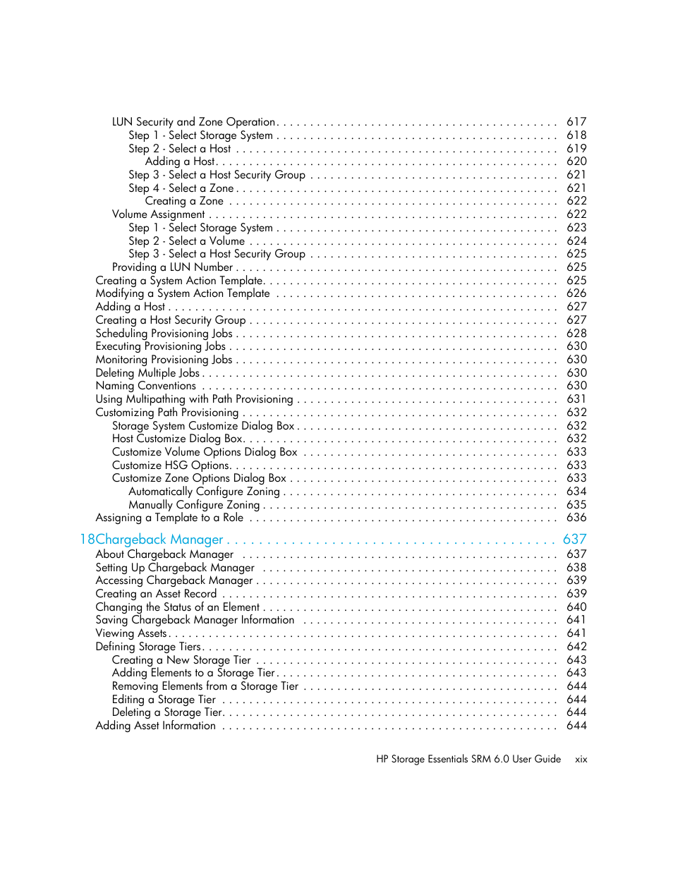 HP Storage Essentials Enterprise Edition Software User Manual | Page 19 / 798