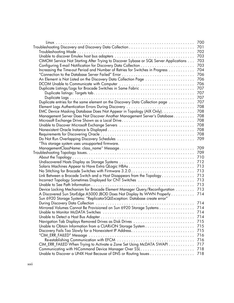 HP Storage Essentials Enterprise Edition Software User Manual | Page 22 / 798