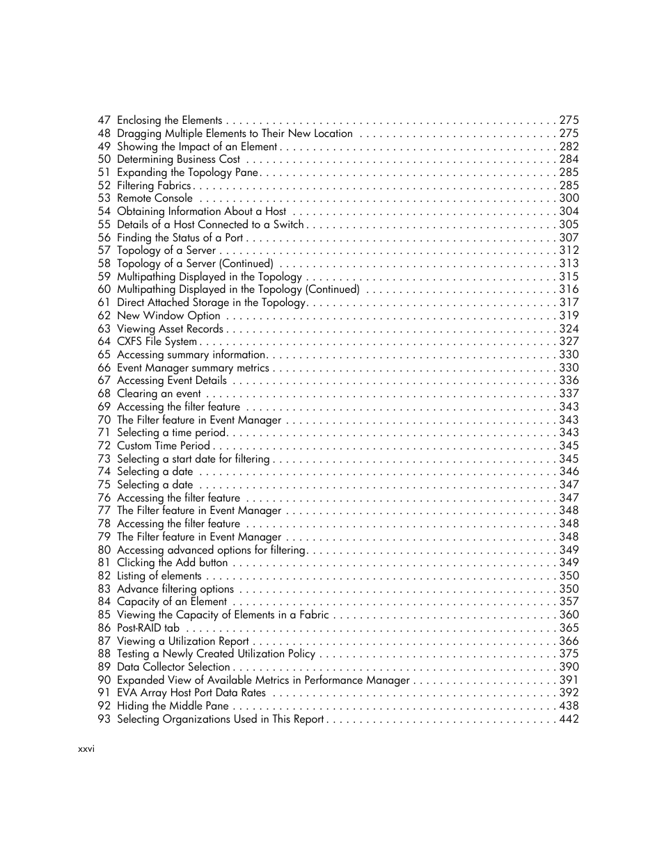 HP Storage Essentials Enterprise Edition Software User Manual | Page 26 / 798