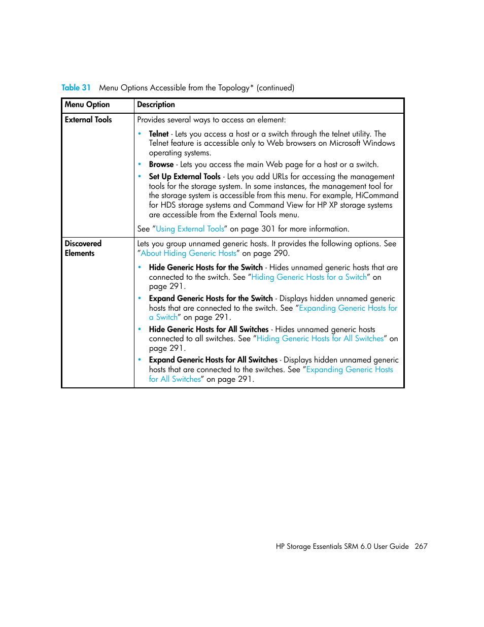HP Storage Essentials Enterprise Edition Software User Manual | Page 305 / 798