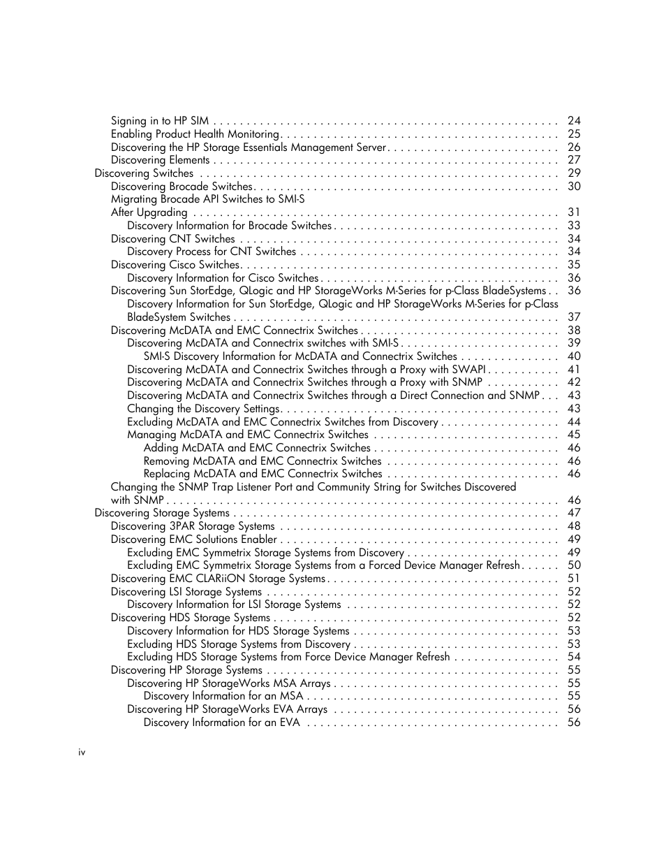 HP Storage Essentials Enterprise Edition Software User Manual | Page 4 / 798