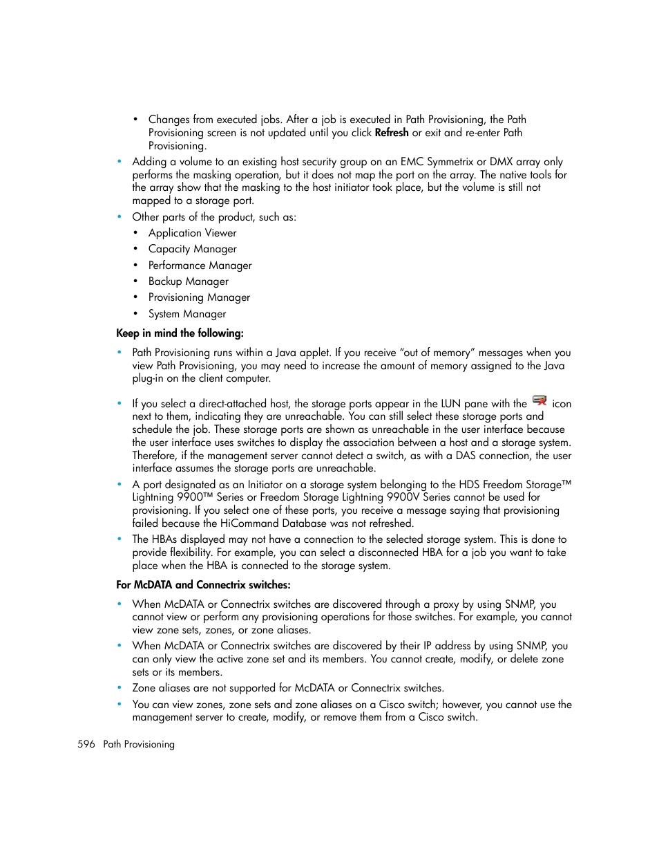 HP Storage Essentials Enterprise Edition Software User Manual | Page 634 / 798