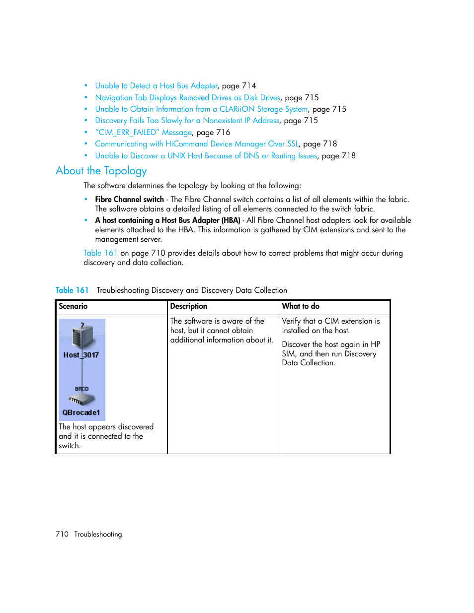 About the topology | HP Storage Essentials Enterprise Edition Software User Manual | Page 748 / 798