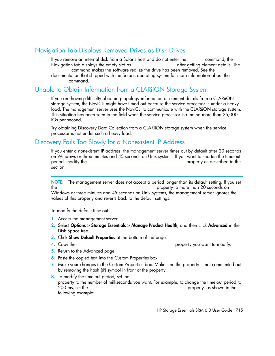 HP Storage Essentials Enterprise Edition Software User Manual | Page 753 / 798