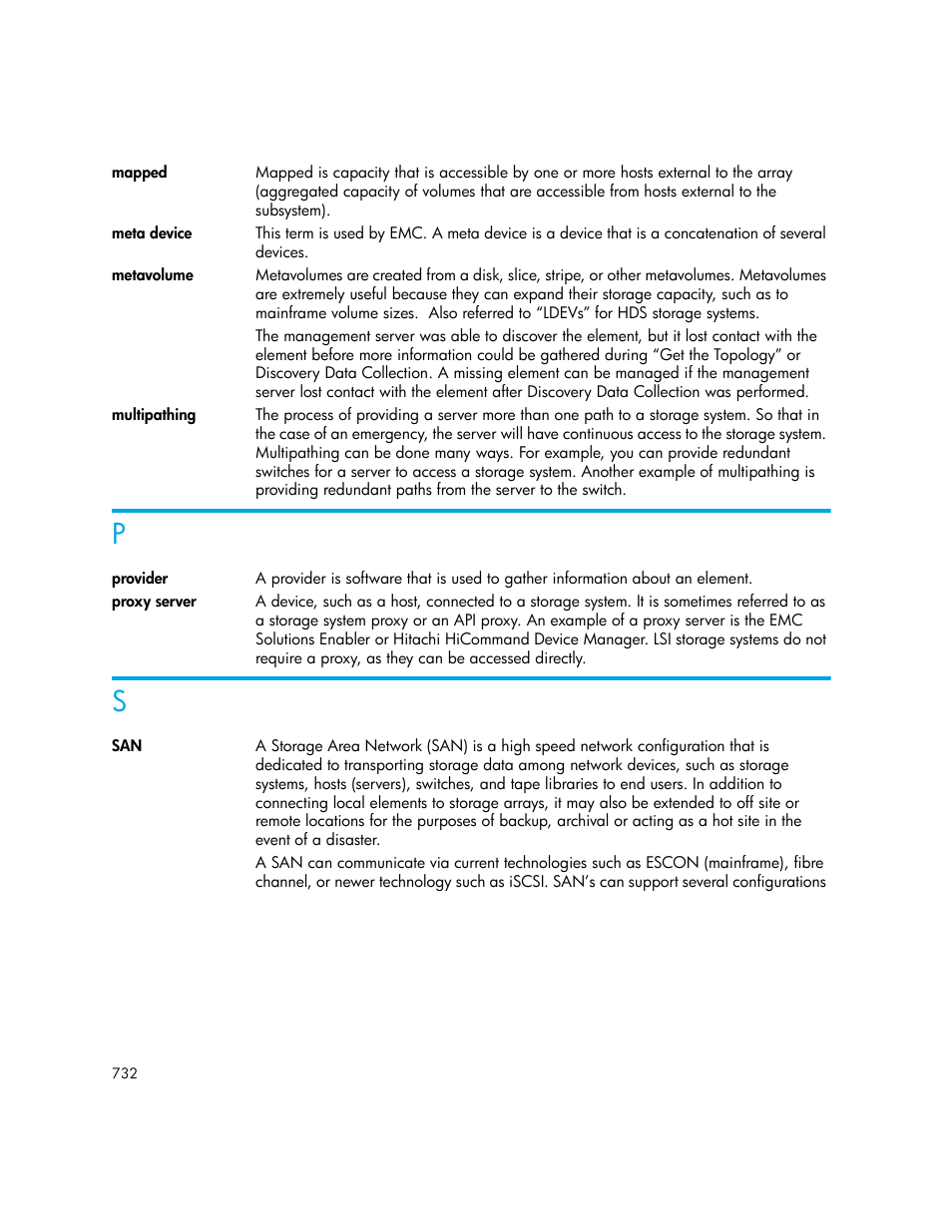 HP Storage Essentials Enterprise Edition Software User Manual | Page 770 / 798