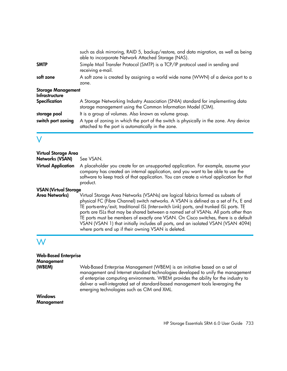 Soft zone | HP Storage Essentials Enterprise Edition Software User Manual | Page 771 / 798