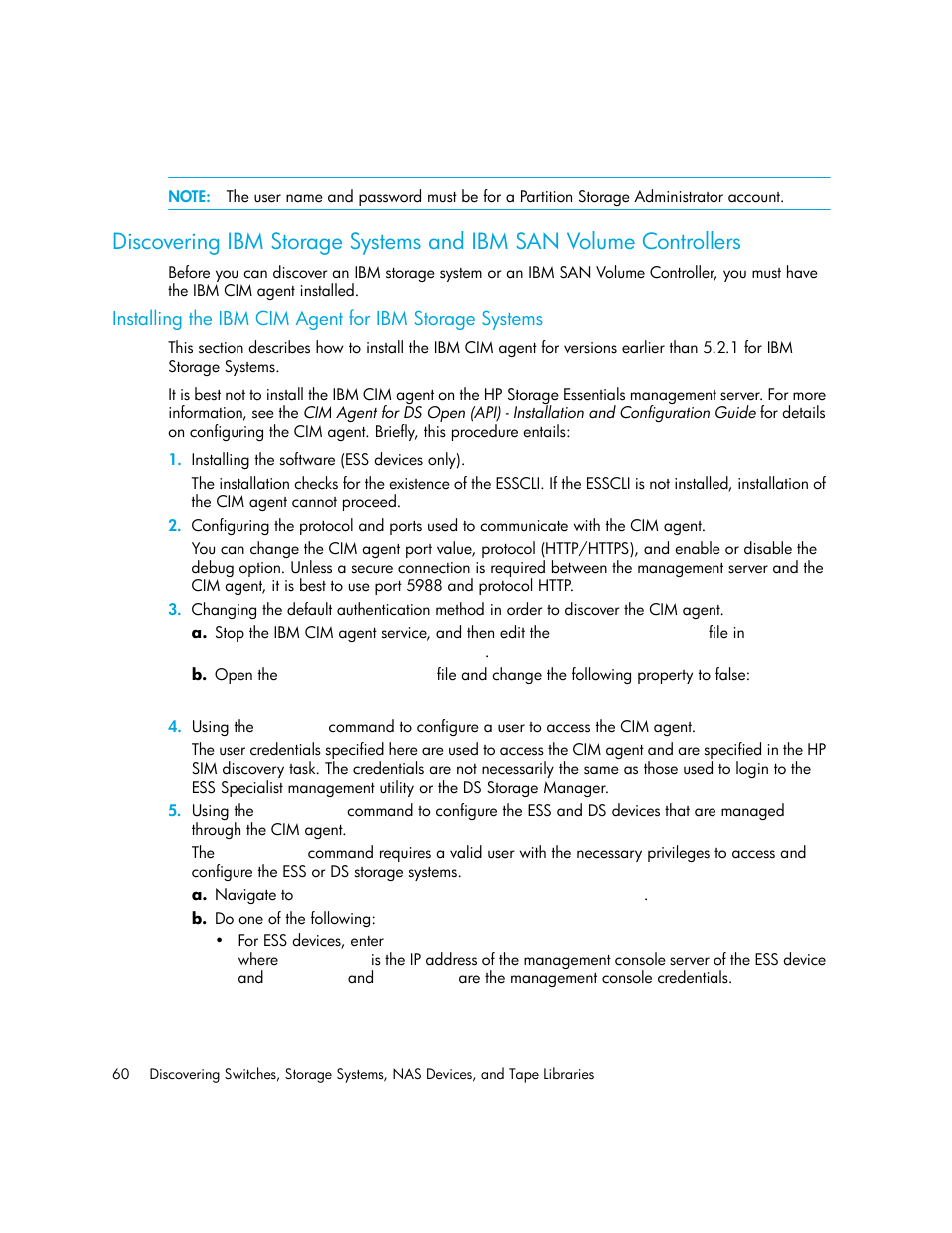 Discovering ibm storage, Systems and ibm san volume, Controllers | HP Storage Essentials Enterprise Edition Software User Manual | Page 98 / 798