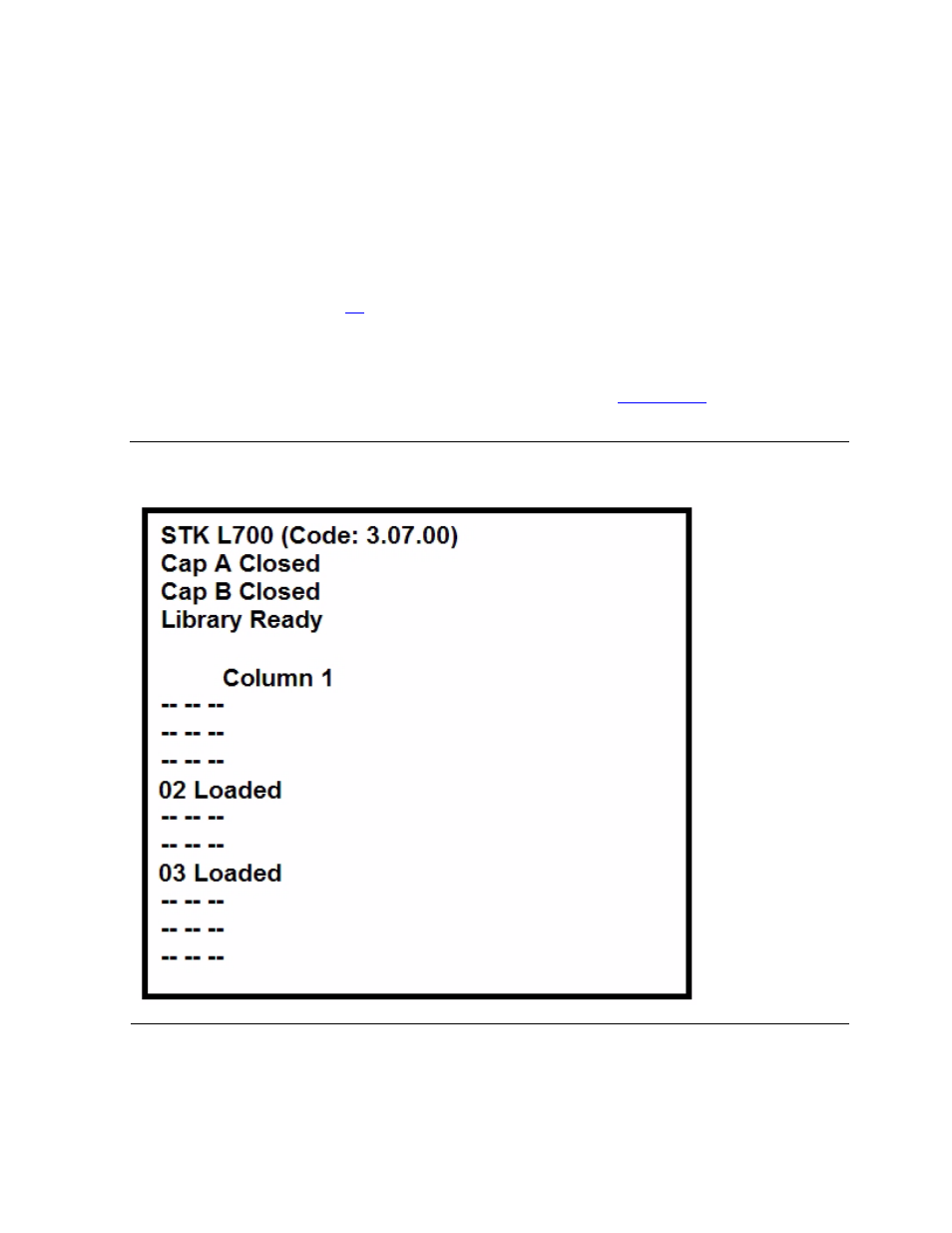 Configuring fibre channel tape drives, Figure d-3, View of column 1 | HP NonStop G-Series User Manual | Page 140 / 154