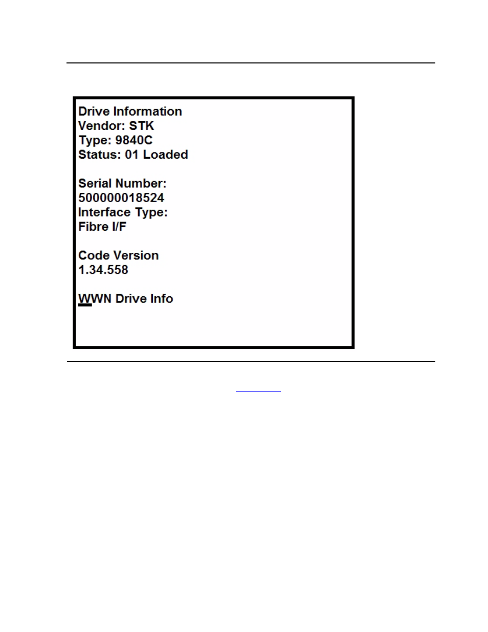 Figure d-6, Drive information | HP NonStop G-Series User Manual | Page 143 / 154