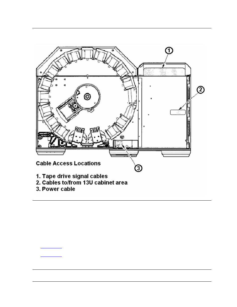 Planning location, Figure 2-2, Power and signal cable routing | HP NonStop G-Series User Manual | Page 21 / 154