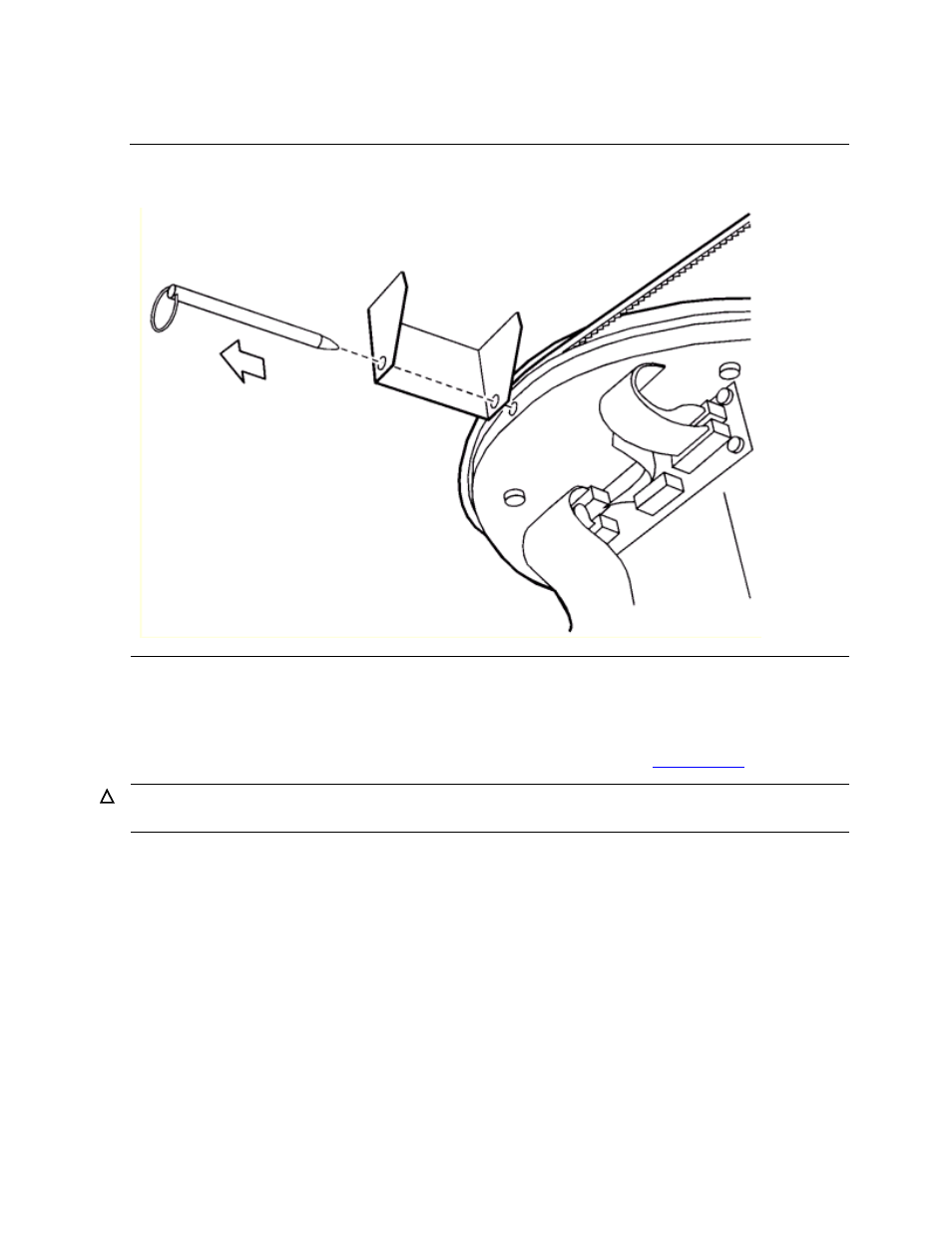 Figure 2-5, Theta shipping pin | HP NonStop G-Series User Manual | Page 26 / 154