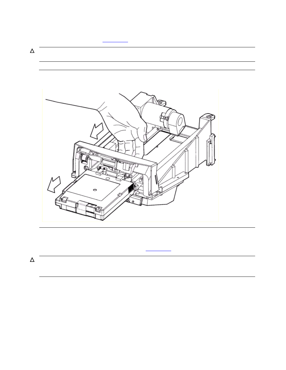 Figure 6-3, Extending the gripper | HP NonStop G-Series User Manual | Page 88 / 154