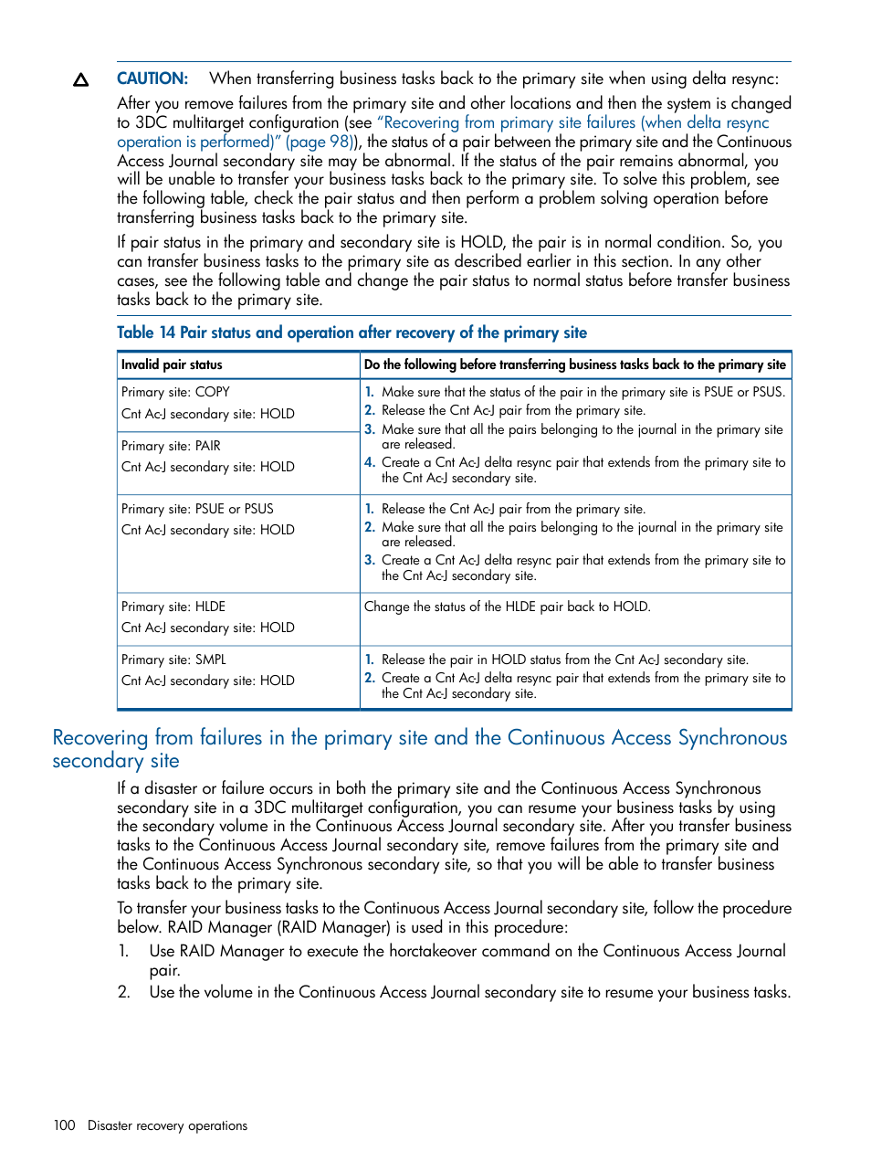 HP XP P9500 Storage User Manual | Page 100 / 187