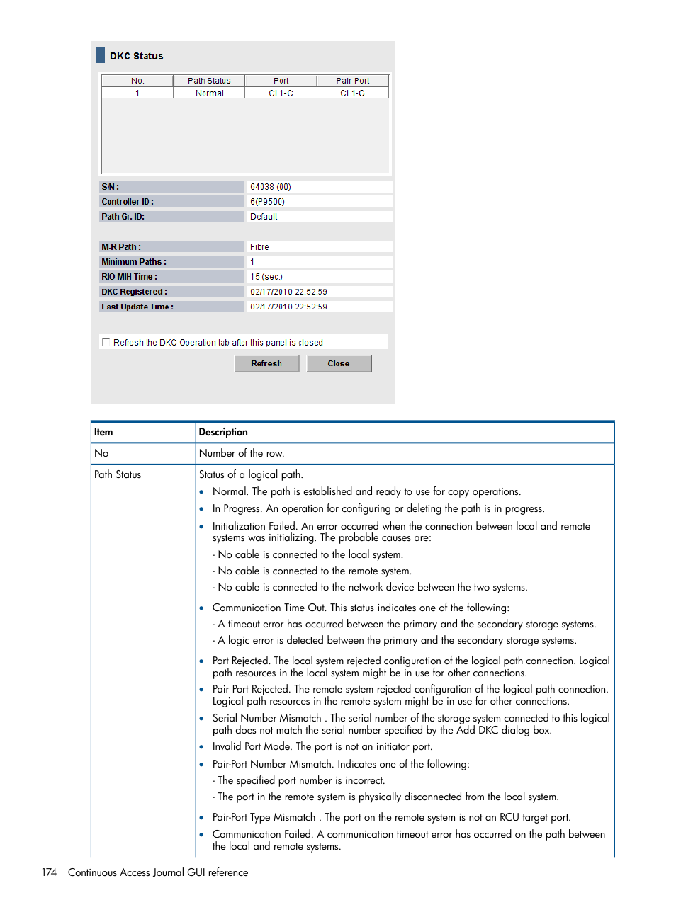 HP XP P9500 Storage User Manual | Page 174 / 187