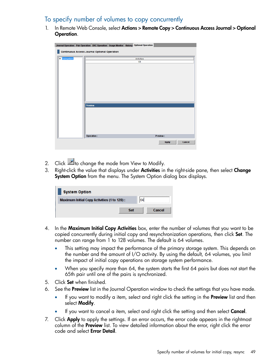 HP XP P9500 Storage User Manual | Page 49 / 187